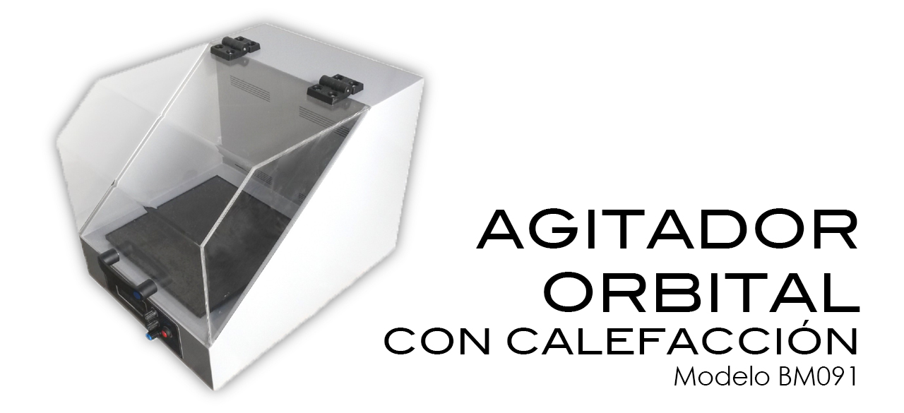 agitador orbital con calefaccion biomint