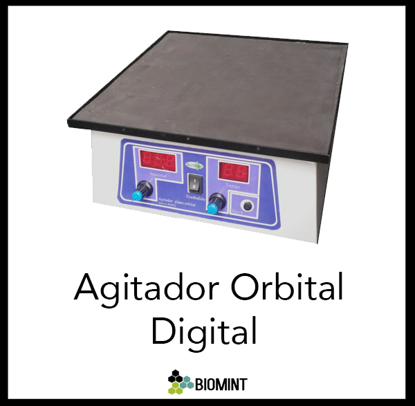 agitador orbital digital biomint